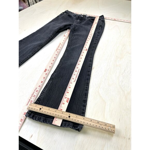 Canyon River Blues Jeans Women's 6 Short Blue Dark Wash Boot Cut Jeans - Picture 5 of 14